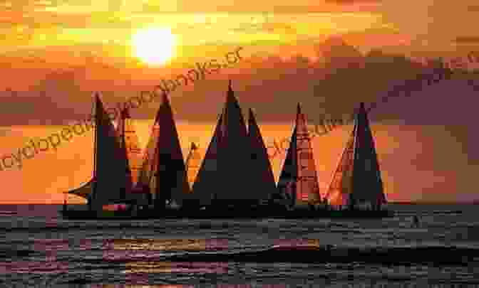 A Beautiful Sunset Over Pelican Harbor With Sailboats In The Water Two Reasons To Run (The Pelican Harbor 2)