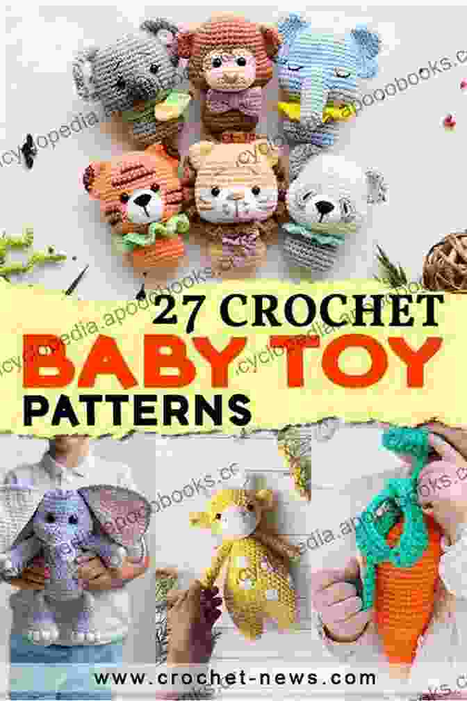 A Collection Of Crocheted Baby Items, Including A Blanket, Booties, And Toys Baby Item Crochet Guides: How To Make Lovely Stuffs For Your Children With This