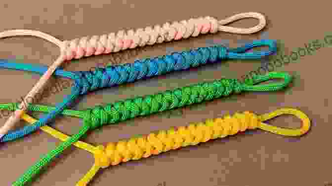 A Man Tying A Knot In A Hemp Cord Learn To Create With Hemp Cords Beads