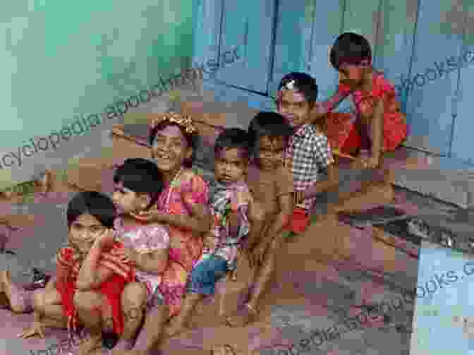 A Portrait Of A Group Of Indian Children Playing In The Streets. THE FACES OF INDIA: A Photographic Journey (India Travel)