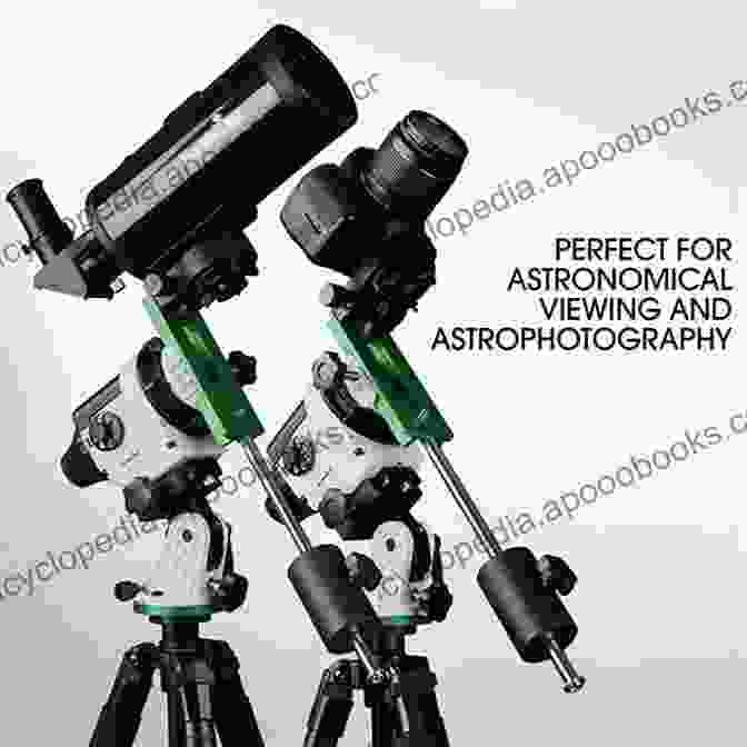 A Small Telescope With A Video Camera Mounted On It, Capturing The Night Sky. Video Astronomy On The Go: Using Video Cameras With Small Telescopes (The Patrick Moore Practical Astronomy Series)