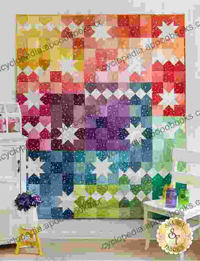 A Vibrant Kaleidoscope Of Star Quilts, Each Showcasing Intricate Designs And Captivating Colors Simply Stars: Quilts That Sparkle