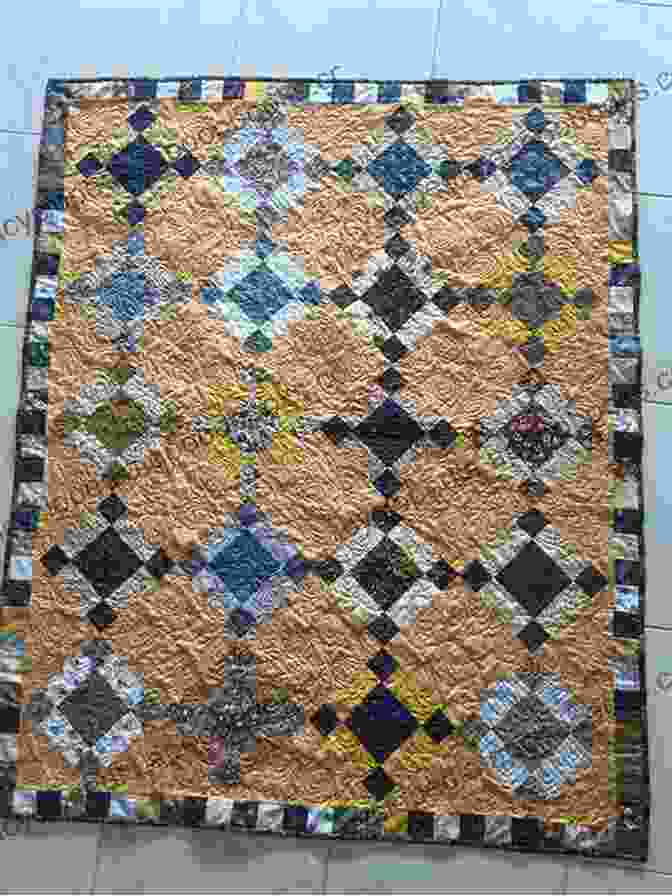 A Vibrant Vintage Inspired Quilt Showcasing A Unique Blend Of Traditional Nine Patch Blocks And Reproduction Prints, Embodying The Harmony Between Past And Present. Tributes And Treasures: 12 Vintage Inspired Quilts Made With Reproduction Prints