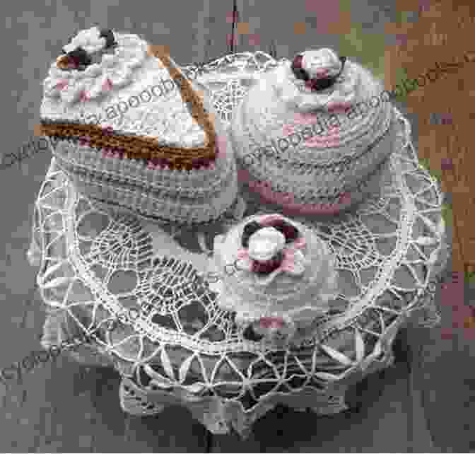 An Assortment Of Colorful Crochet Cakes Cake Cozy Crochet Pattern