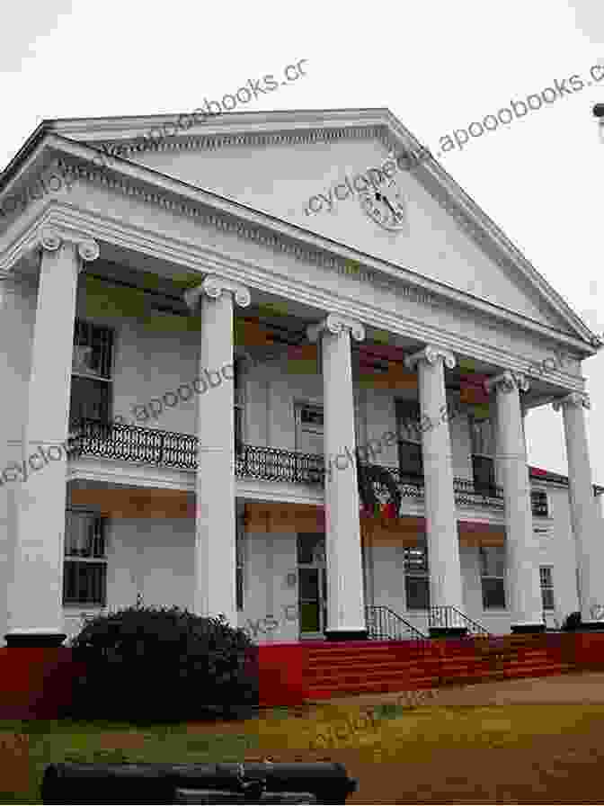 Antebellum Courthouse With White Columns And A Grand Staircase Georgia Courthouses In The Magnolia Midlands