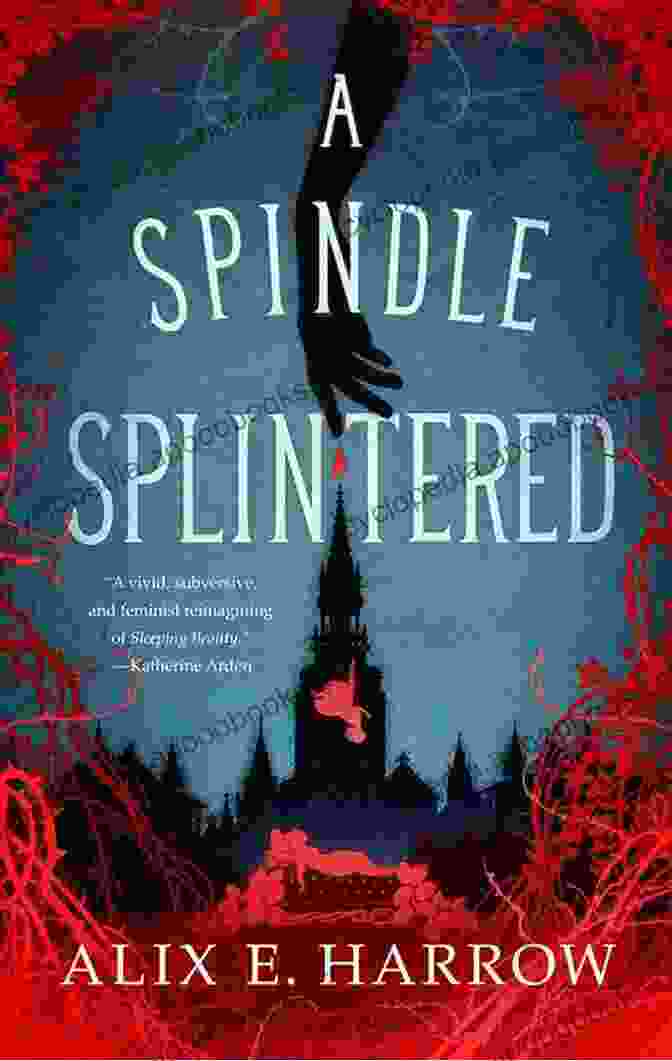 Book Cover Of Splintered, Featuring Aella Facing A Formidable Enemy Ensnared (Splintered #3): Splintered Three