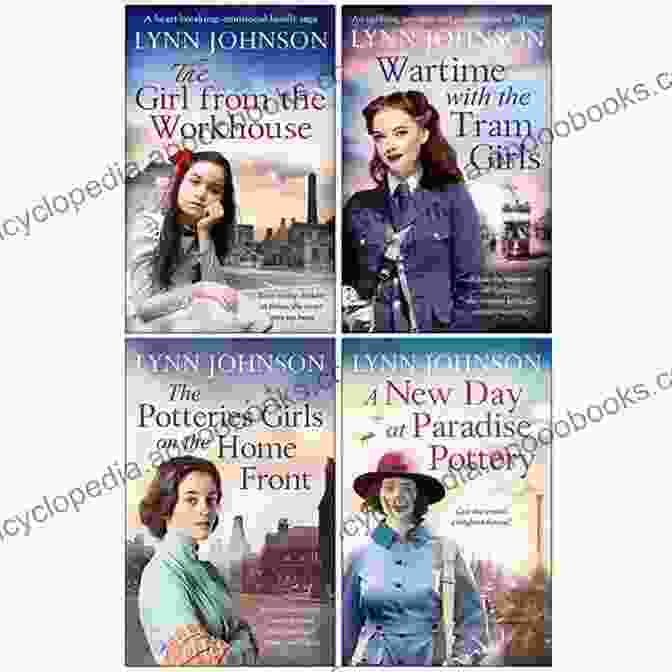 Book Cover Of The Potteries Girls Depicting A Group Of Young Women Working In A Pottery Factory During World War I. Wartime With The Tram Girls: An Uplifting Romantic And Page Turning WW1 Saga (The Potteries Girls 2)