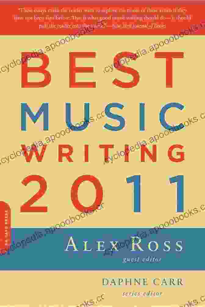 Cover Of 'Best Music Writing 2009' By Daphne Carr, Featuring An Abstract Design With Musical Notes And The Title In Bold Letters Best Music Writing 2009 Daphne Carr