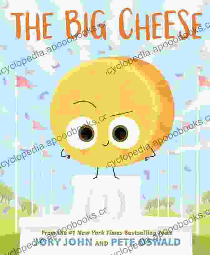 Cuts The Big Cheese Book Cover Featuring A Photo Of A Wedge Of Cheese With A Knife Sticking Out Of It F R E D CUTS THE BIG CHEESE
