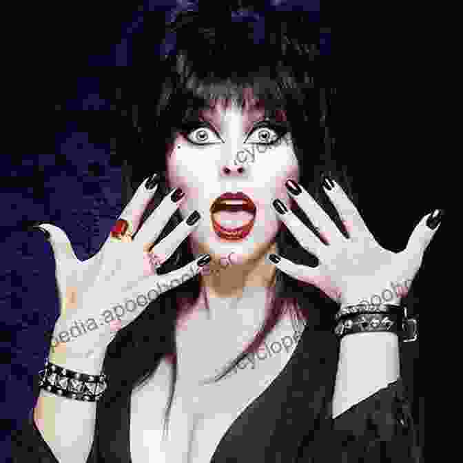 Elvira, Mistress Of The Dark, Standing In Front Of A Haunted House With A Backdrop Of Bats And A Full Moon Elvira S House Of Mystery (1986 1987) #8