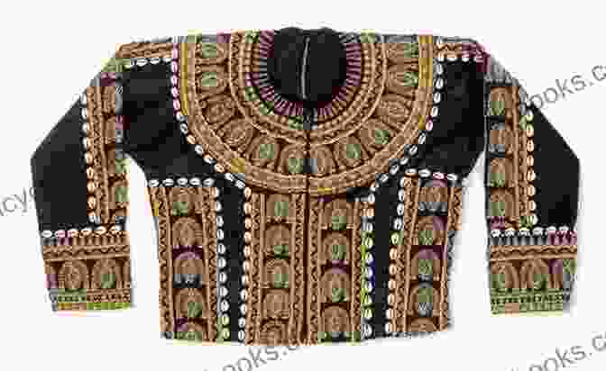 Embellished Garment With Intricate Beadwork And Embroidery Visual Texture On Fabric: Create Stunning Art Cloth With Water Based Resists