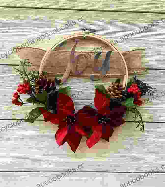 Embroidered Christmas Hoop Wreath Embroidery Hoop Christmas Tutorials: Guide To Making Christmas Ornaments