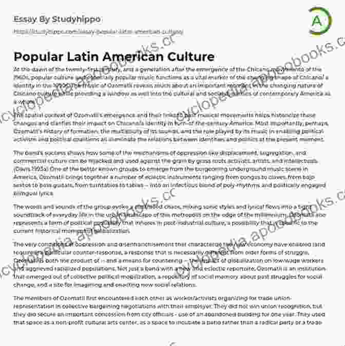 Essays On Latin American Popular Music From Tejano To Tango: Essays On Latin American Popular Music