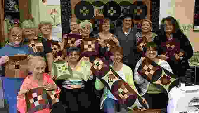 Group Photo Of Smiling Kansas Troubles Quilters Kansas Troubles Quilters Cozy Quilts And Comforts: Easy To Stitch Easy To Love