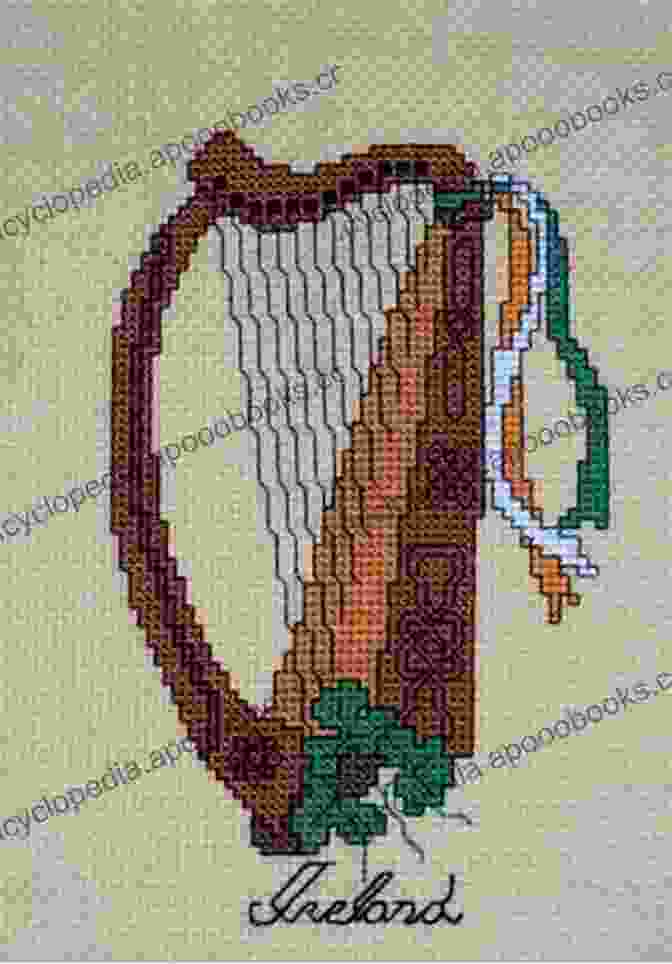 Harp Motif On An Irish Needlework Sampler Irish Needlework Samplers (Irish Historic Sources 4)