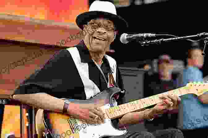 Hubert Sumlin Performing On Stage, His Fingers Dancing Across The Guitar Strings, Captivating Audiences With His Mesmerizing Blues Artistry. Incurable Blues: The Troubles And Triumph Of Blues Legend Hubert Sumlin (Book): The Trouble And Triumph Of Blues Legend Hubert Sumlin