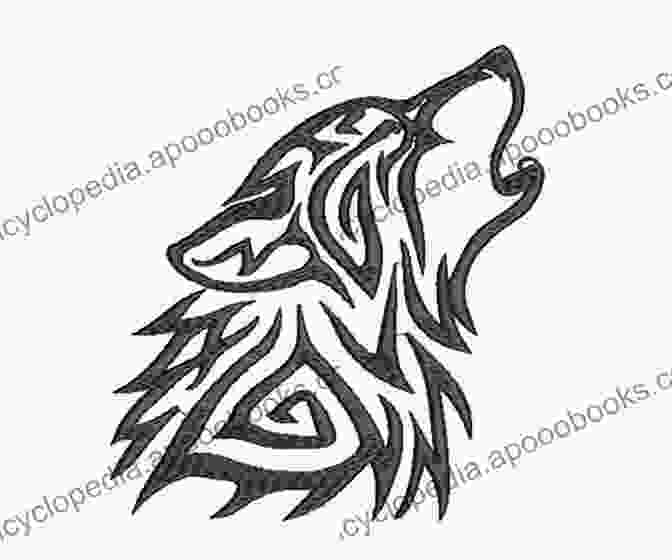 Intricate Celtic Animal Design Featuring A Stylized Wolf Celtic Animals Charted Designs (Dover Embroidery Needlepoint)