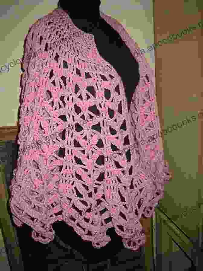 Maria Merlino At Work On A Crochet Open Lace Big Shawl Crochet Open Lace Big Shawl (The Crochet Works Of Maria Merlino 6)