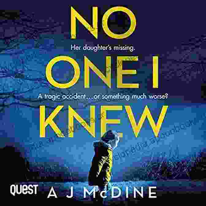 No One Knew Mcdine Book Cover Featuring A Mysterious Silhouette Amidst A Swirling Vortex No One I Knew A J McDine