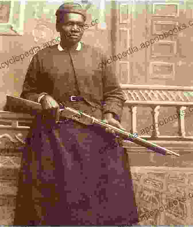 Portrait Of Harriet Tubman Holding A Gun Harriet Tubman Aka Moses (History S Most Wanted)