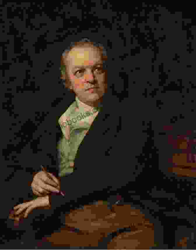 Portrait Of William Blake Complete Poetry Of William Blake (Illustrated) (Delphi Poets Series)