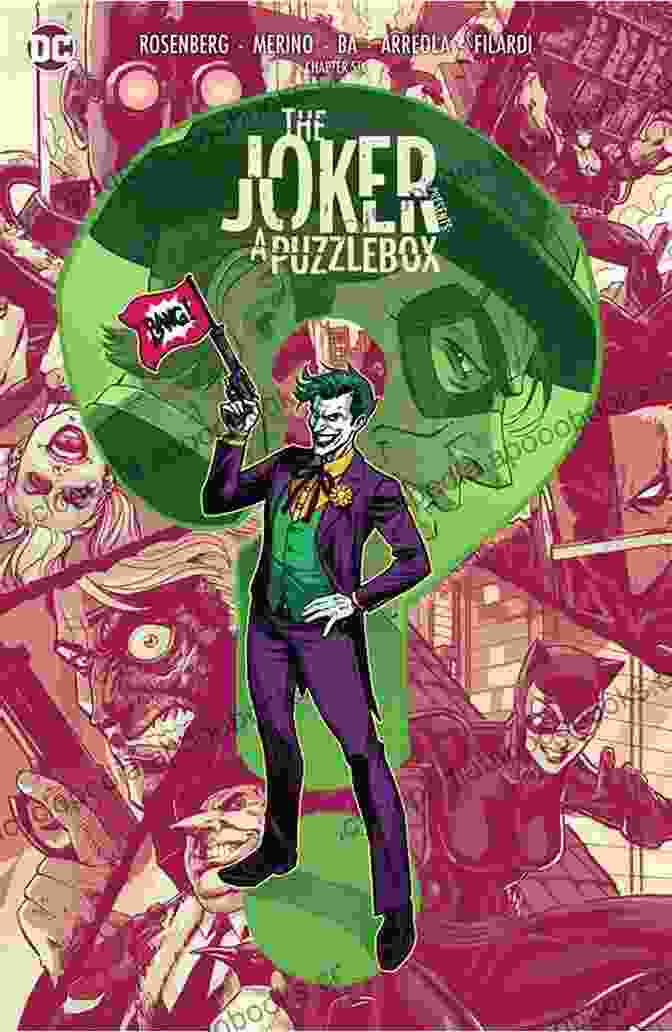 The Joker Presents Puzzlebox 2024 Director's Cut Book Cover With The Joker Laughing Maniacally And Holding A Puzzle Box The Joker Presents: A Puzzlebox (2024 ) #8: Director S Cut