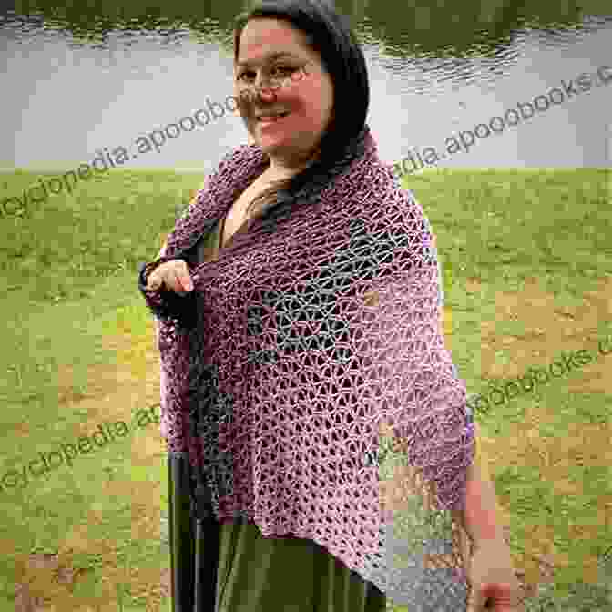 Transparent Lacework Of A Crochet Open Lace Big Shawl Crochet Open Lace Big Shawl (The Crochet Works Of Maria Merlino 6)