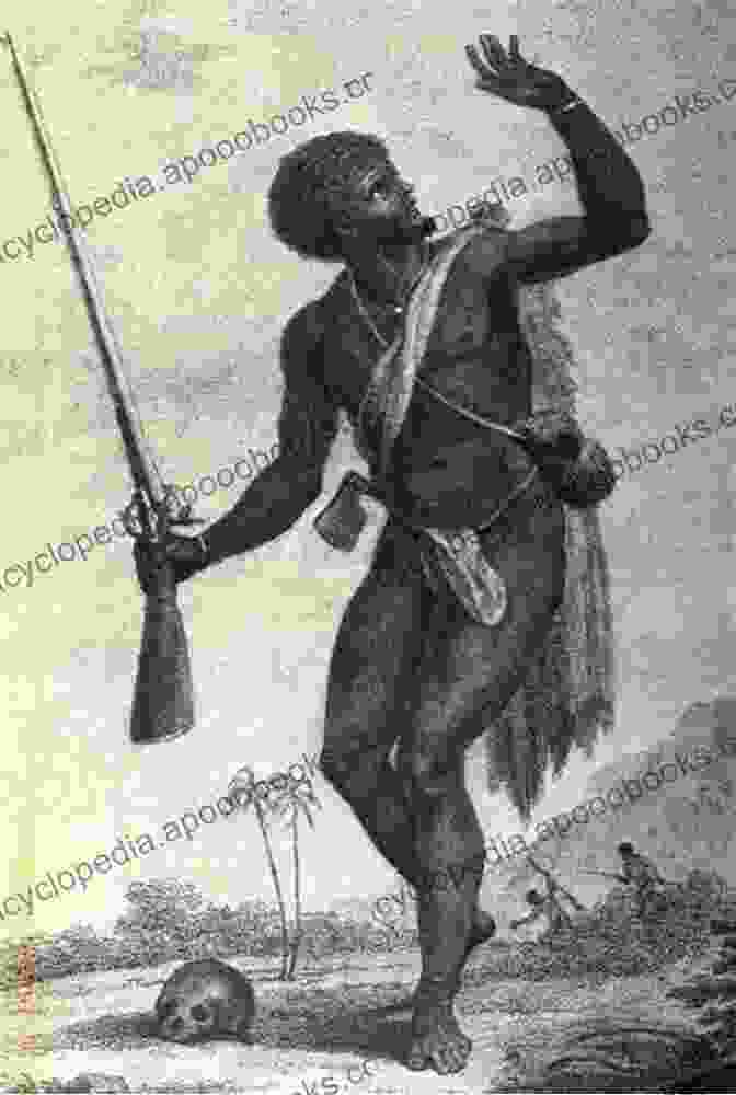 Two Maroon Warriors, Armed With Muskets, Stand Defiantly Amidst The Lush Jamaican Landscape. The Maroons Of Jamaica Evan Davis