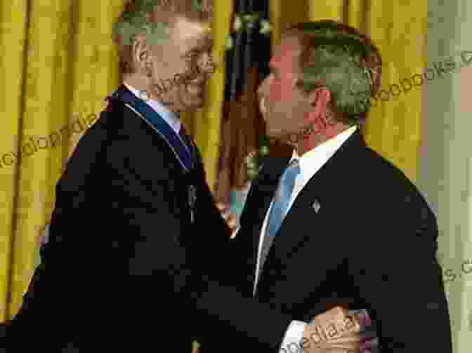 Van Cliburn Receiving The Presidential Medal Of Freedom The Van Cliburn Legend Abram Chasins