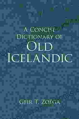 A Concise Dictionary Of Old Icelandic (Dover Language Guides)